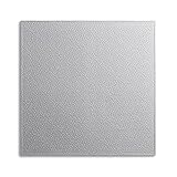 Decosa Deckenplatten TURIN - 40 Platten = 10 m2 - Edle Deckenpaneele weiß in Putz Optik - Dekor Paneele 50 x 50 cm aus Styropor - Decken Styroporp