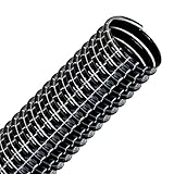 IDUFLEX PVC 41mm, Länge: Meterware - Absaugschlauch, Saugschlauch, Staubsaugerschlauch sehr flexibel mit Fadenverstärkung
