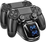 PS4 Controller Ladestation, PlayStation 4 Controller Ladestation mit 1,8 Stunden Ladechip, PS4 Charger Dock Staion, Controller Ladestation für Sony PlayStation 4/PS4/Pro/PS4 Slim C