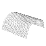 JWOO 1 Stück 4-Maschen-Edelstahlgewebe, hochflexibles Drahtgeflecht, for Sieben von Materialien, Reparaturgitter for die Metallfront(6 * 20 inch)