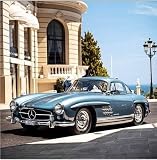 Deco-online Mercedes, luxuriöses Autolacken nach Zahlen für Kinder und Erwachsene, Anfänger, Rahmen, DIY-Geschenk, Leinwand, Malset für Jungen und Mädchen, 40,6 x 50,8 cm, b