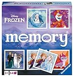 Ravensburger - 20890 - Disney Frozen memory®, der Spieleklassiker Fans von Die Eiskönigin, Merkspiel für 2-8 Spieler ab 3 Jahren, Frozen Spielzeug, Anna und Elsa Geschenk