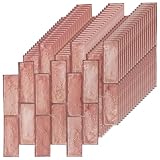 ZOFUN 20 Stück 3D Wandpaneele Selbstklebend, 30x 30cm Wandverkleidung Selbstklebend Küchenrückwand Selbstklebend PVC Wandaufkleber Wasserdicht Wandtapete für Wohnzimmer, Schlafzimmer, Kü