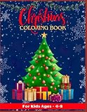 Magical Christmas Coloring Book - Ideal for kids ages 4 to 8