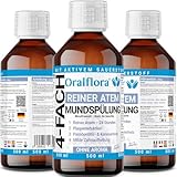 3x Hocheffektive Mundspülung 500ml mit Chlordioxid CDL - frischer Atem 24h - Mundw