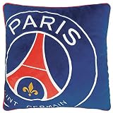 PSG Logo Kissen 36x36, Polyester, blau, 1 Stück (1er Pack)