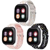 Kompatibel mit Gizmo Watch 3, 2, 1, Band für Kinder, Mädchen, Jungen, Gabb Watch 3, 2, 1, Watch Sync Up, Kinderuhrenzubehör, 20 mm, Uhrenarmbänder in Kindergröße, recycelter Kunststoff, w