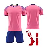 Blitzangebote Funktionsshirt Herren Personalisierte Customized Set Benutzerdefinierte Trikot Mit Eigenem Namen Mit Namen Und Nummer Fußballtrikots Trikots & Shirts 2 Teiliges Outfit Herren S
