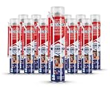 POLYNOR PUR-Wärmedämmung in der Dose HOME – Sprühbare Wärmedämmung – Polyurethan-Dämmschaum – Dämmung von Wänden, Dächern, Decken, Rohren – Aerosol 750