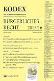 KODEX Bürgerliches Recht 2015/16