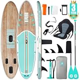 Niphean Stand up Paddle Board for Adults mit Allem Zubehör, 320cm Paddleboard für Aller Fähigkeitsniveaus, SUP mit 200kg Tragkraft für 2 Personen, Stand up Paddling Board mit S