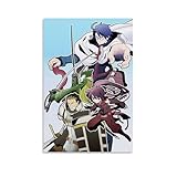 CPXBLHHW Log Horizon Beliebtes Anime-Poster auf Leinwand, Wandkunst, dekoratives Gemälde, Poster, 40 x 60 cm, ungerahmter S
