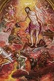 XcBAIHOUD Berühmte Gemälde Kunstdruck Wanddeko Wand Modern Canvas Leinwandbild Zentrale Darstellung Einer allegorie des christlichen Ritters von el greco für Wohnzimmerdekoration 60x90