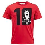 T-Shirt PSG – Zlatan Ibrahimovic – N ° 10 – offizielle Kollektion PARIS SAINT GERMAIN – Kindergröße Jungen 12 J