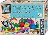 Kosmos 604431 AllesKönnerKiste Meine große Bastelbox, Bastel-Set, Bastelsets für Kinder, Bastelmaterial, Bastelzubehör, Bastelbedarf, Basteln für Kinder ab 6 J