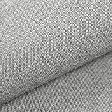 Heko Panels Stoff Meterware Torino Stoffe Zum Nähen Möbelstoff Polsterstoff Möbelstoffe Bezugsstoff Für Möbel Stühle Ecksofa Eckbank Sofa Blickdicht Grau Silb