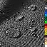 1buy3 – wasserdichter Polyesterstoff “Monaco” mit 12.000mm Wassersäule für Zelte, Abdeckplanen, Bezüge, Outdoorbekleidung – Meterware mit 160cm Breite – reißfest & pflegeleicht (18.1 - Dark Graphit)