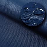 NOVELY® Sunset Oxford 420D - Polyesterstoff Extrem Reißfest Dicht | UV-beständig Waterproof | Polyester Garten Stoff 1 lfm Outdoor Meterware Wasserdicht 25 Navy Dunkelb