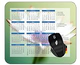 YENDOSTEEN 2025 Kalender Mauspad,Spiel Naht Mousepad,Computerzubehör Mousepad,Blume Blütenblätter hell Computer Zubehör Mauspad,Büro Desktop Mauspad #2619