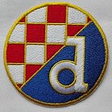 2stk GNK Dinamo Zagreb Aufnäher Patch Football Fussball Soccer Club Iron on bügelbild aufbügler Badg