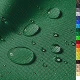 1buy3 'DISCOVERY' Wasserdichter Polyester Stoff | 3040 mm Wassersäule | Farbe 13 | Dunkelgrün | Polyester Stoff 160cm breit Meterware wasserdicht OUTDOOR ex