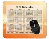 YENDOSTEEN 2025 Kalender Mauspad,Spiel Naht Mousepad, Schleier-Hintergrund-Licht-Form-Flug Gaming Mauspad,Computer Zubehör Anti-Rutsch Mausp