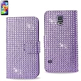 Reiko Diamond Flip Case Schutzhülle für Samsung Galaxy S5, Einzelhandelsverpackung,