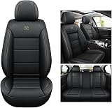 KUTRST Universelle Autositzbezüge für VW Volkswagen Passat Variant B5/Passat Kombi B5, passend für die meisten Autos, Schutzzubehör, Schw