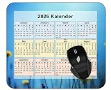 YENDOSTEEN 2025 Kalender Mauspad,Spiel Naht Mousepad,Computerzubehör Mousepad,Löwenzahn Blumen Unschärfe Hintergrund Mauspad für Laptop,Computer,Büro,Schreibtischzubehör #2883