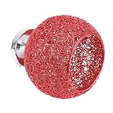 UPKOCH 1stk Deckenlampe Vintage Deckenleuchten Dekoratives Licht Café Shop Lampe Rattan-deckenleuchte Led-deckenleuchten Kugel Pendelleuchte Leuchter Lampen Plastik Rot N